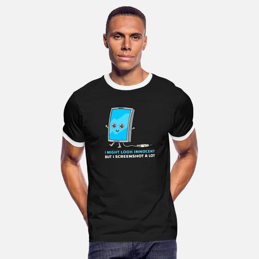 I might look innocent but I screenshot a lot Funny