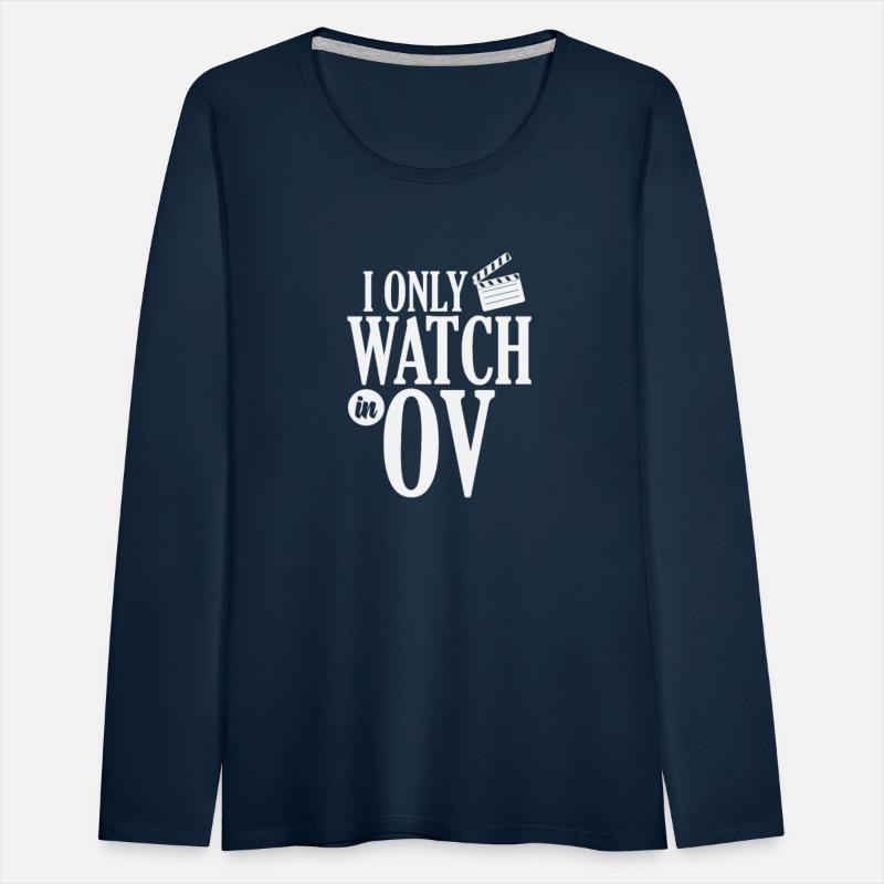 I only watch in OV Cinema Movies Language