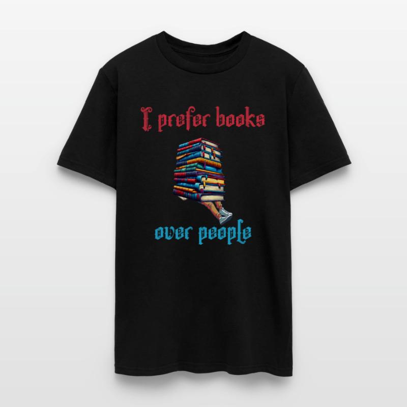 I prefer books over people