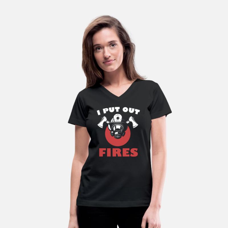 I Put Out Fires Funny Firefighter Rescuers Fire Tr