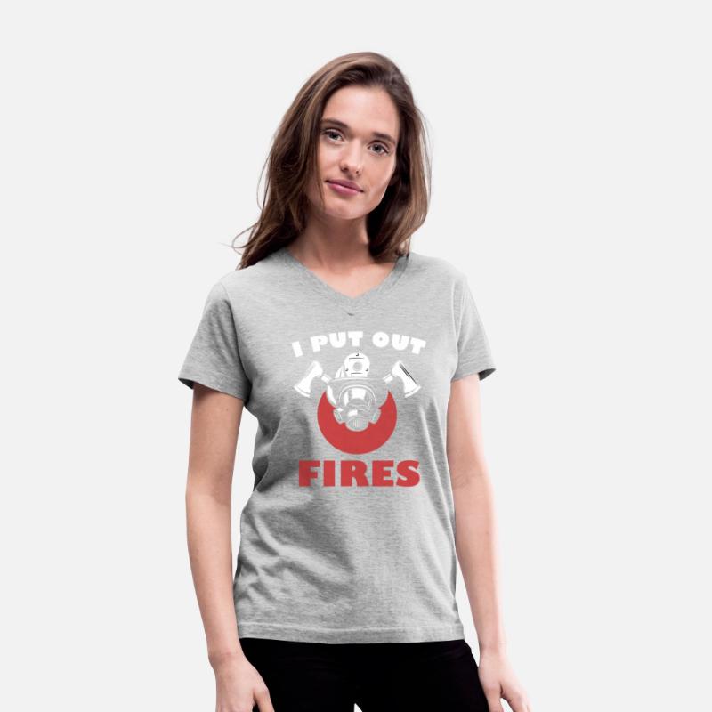 I Put Out Fires Funny Firefighter Rescuers Fire Tr