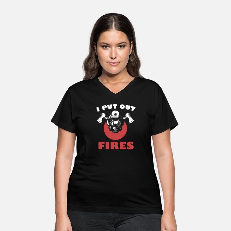I Put Out Fires Funny Firefighter Rescuers Fire Tr