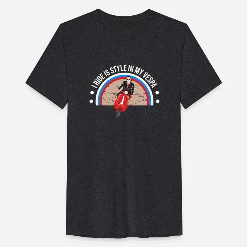 I Ride is Style on My Vespa