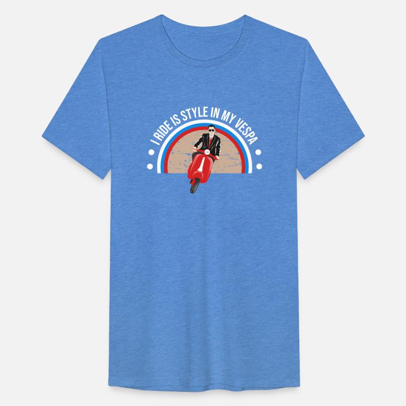 I Ride is Style on My Vespa