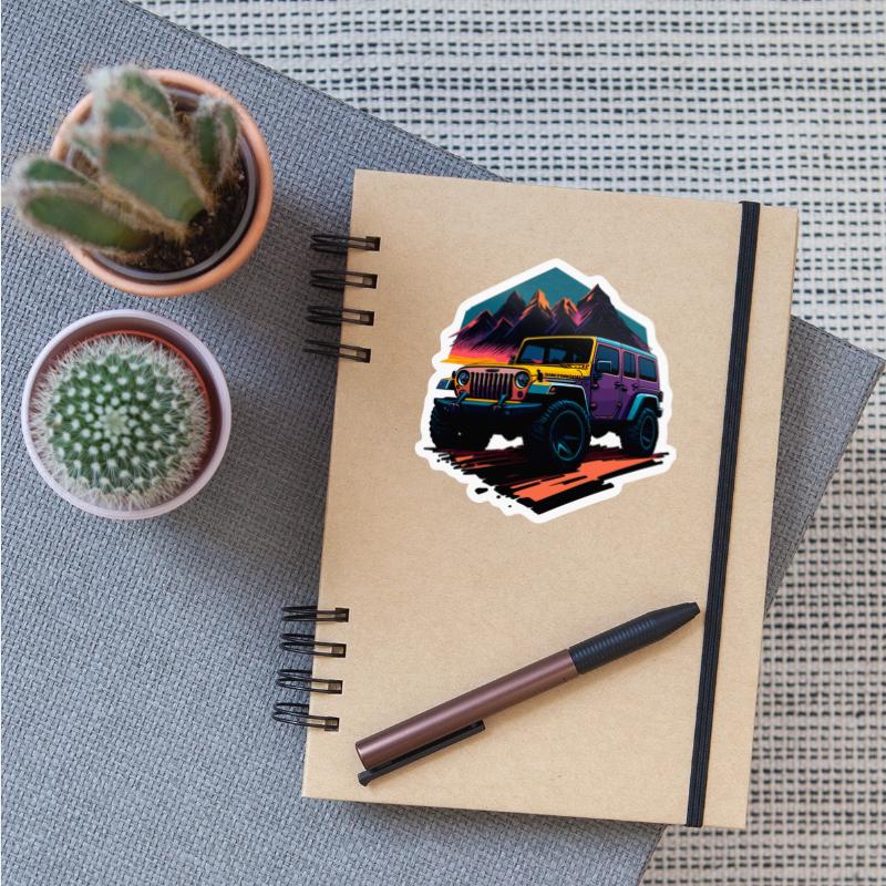 illustration 4x4 offroad vehicle