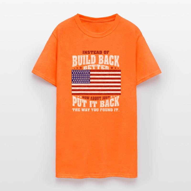 Instead Of Build Back Better How About Just Put It