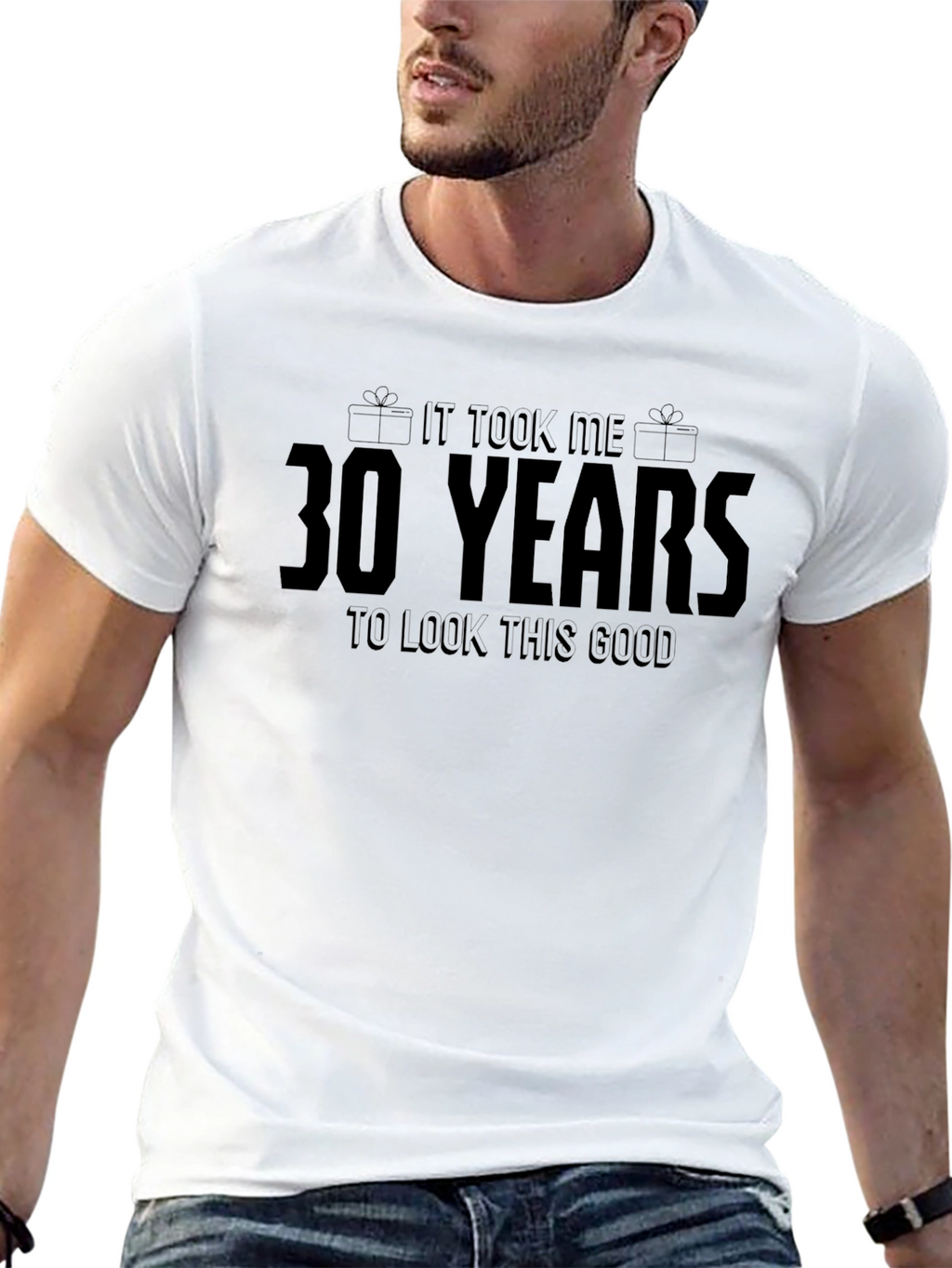 30 Years Look This Good Black T-Shirt