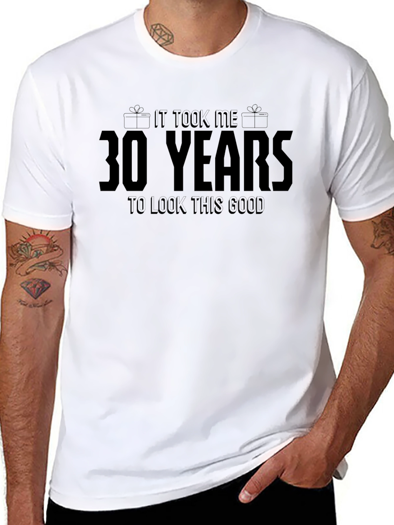 30 Years Look This Good Black T-Shirt