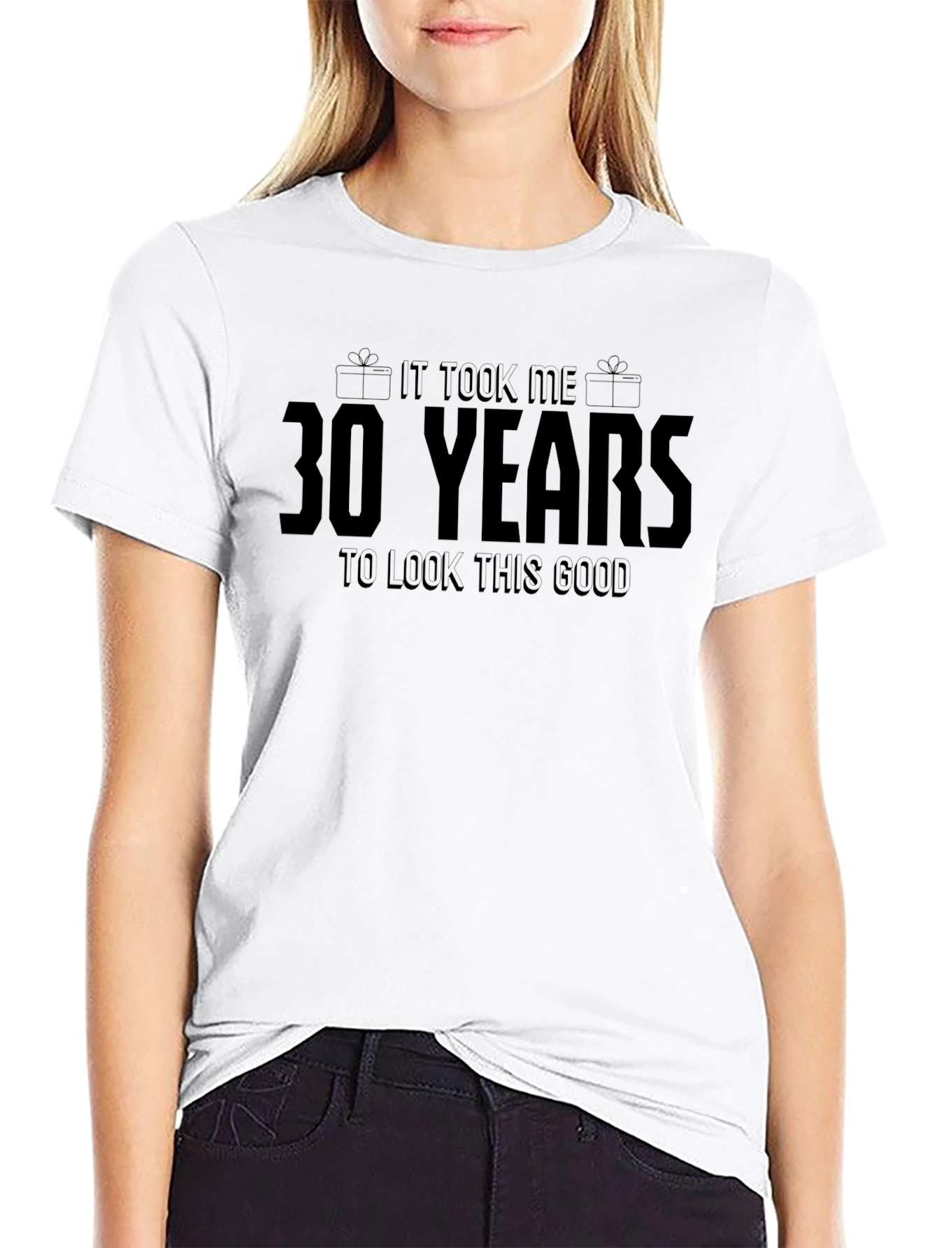 30 Years Look This Good Black T-Shirt
