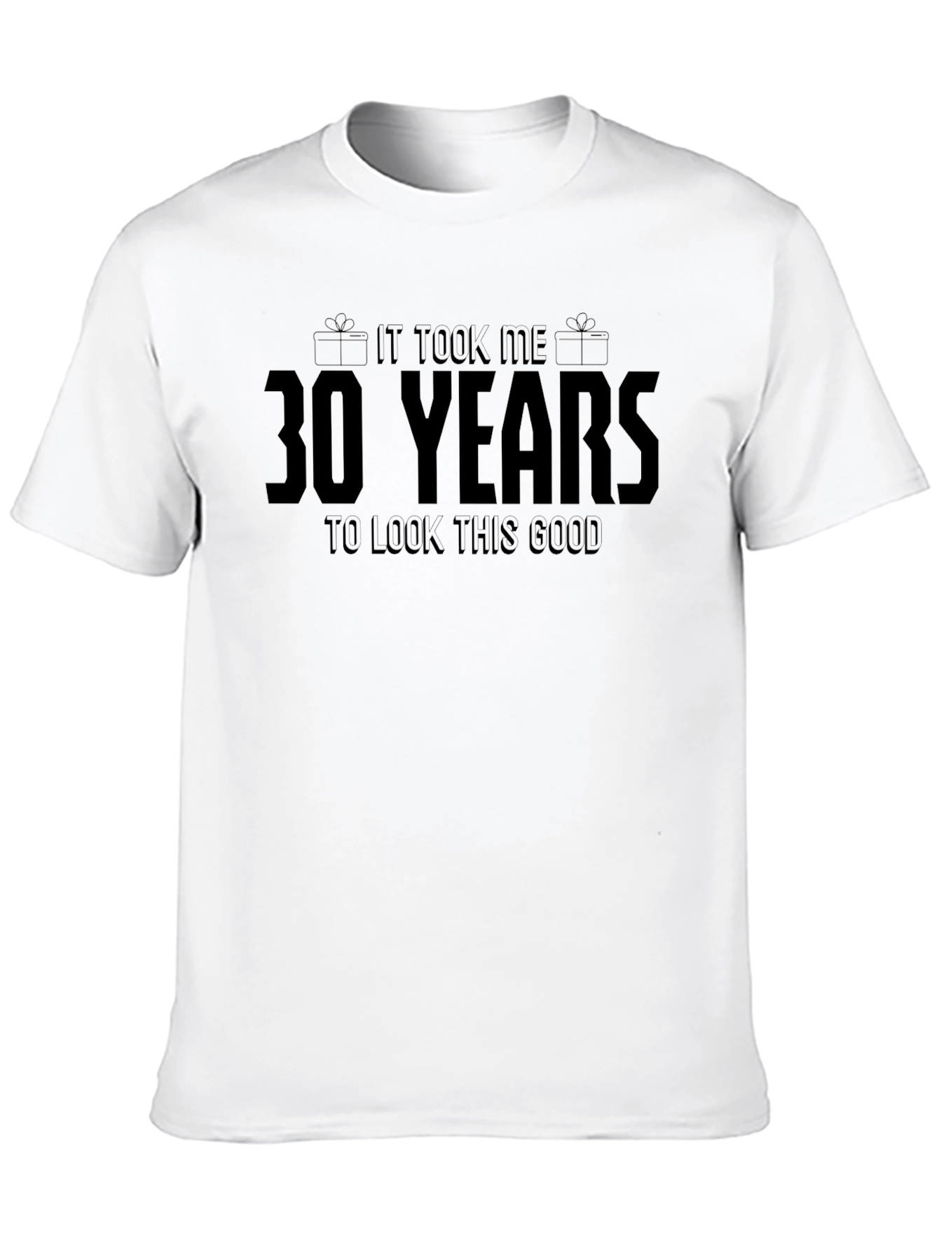 30 Years Look This Good Black T-Shirt