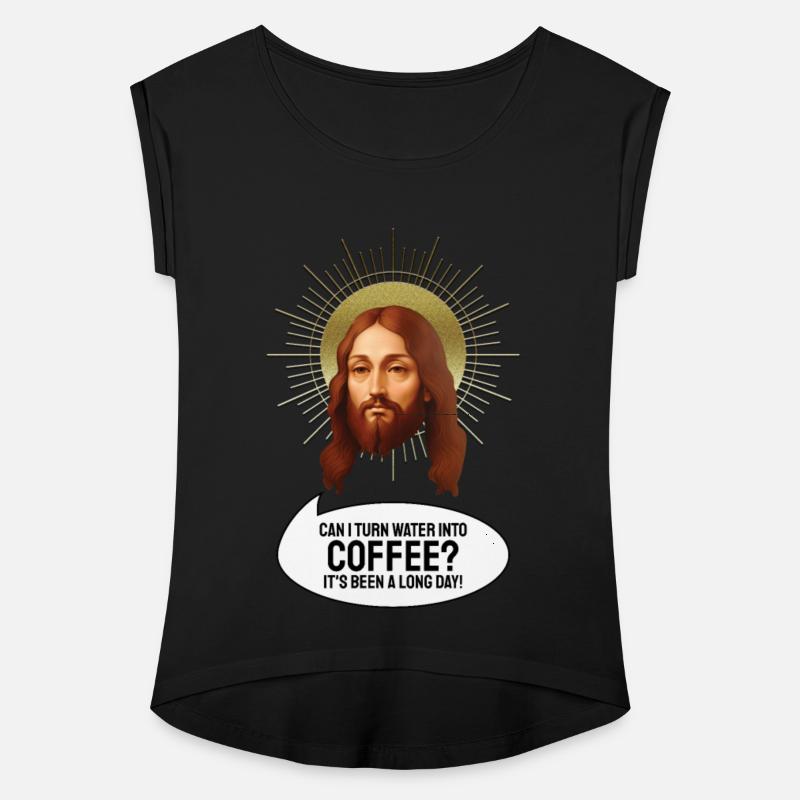 Jesus tired face with comic speech bubble