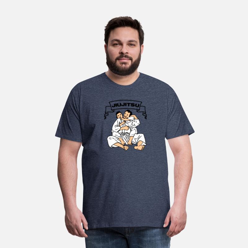 Jiujitsu with banner with text 'jiujitsu'