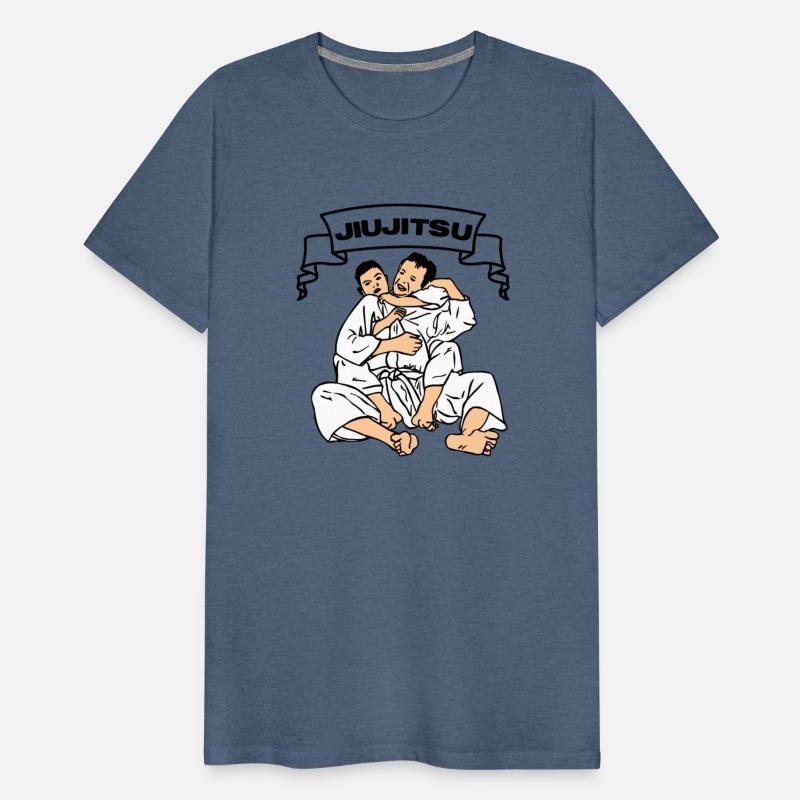 Jiujitsu with banner with text 'jiujitsu'