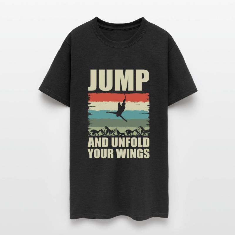Jump And Unfold Your Wings Bungee Jumping