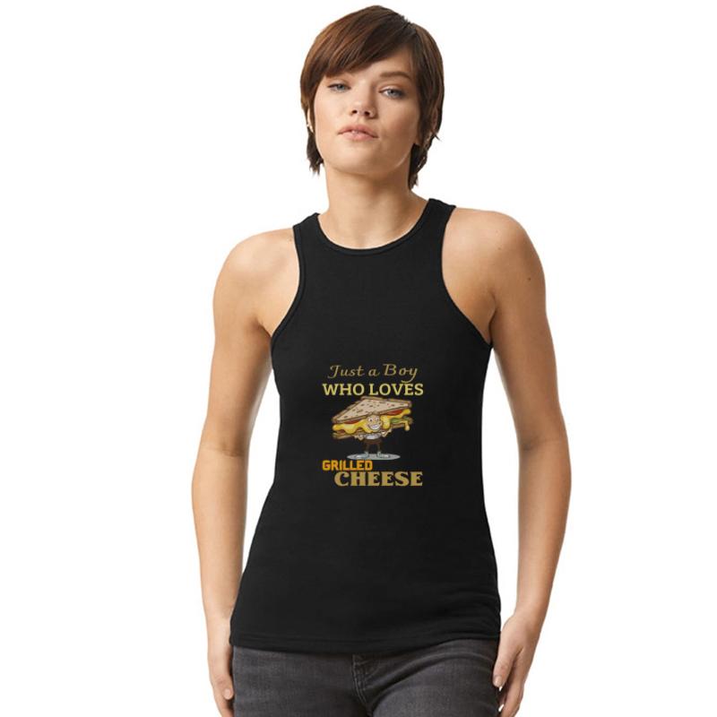 Just A Boy Who Loves Grilled Cheese Funny Sandwich