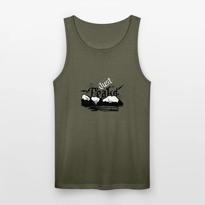 Just Peaks (Mountain Graffiti Street Art)