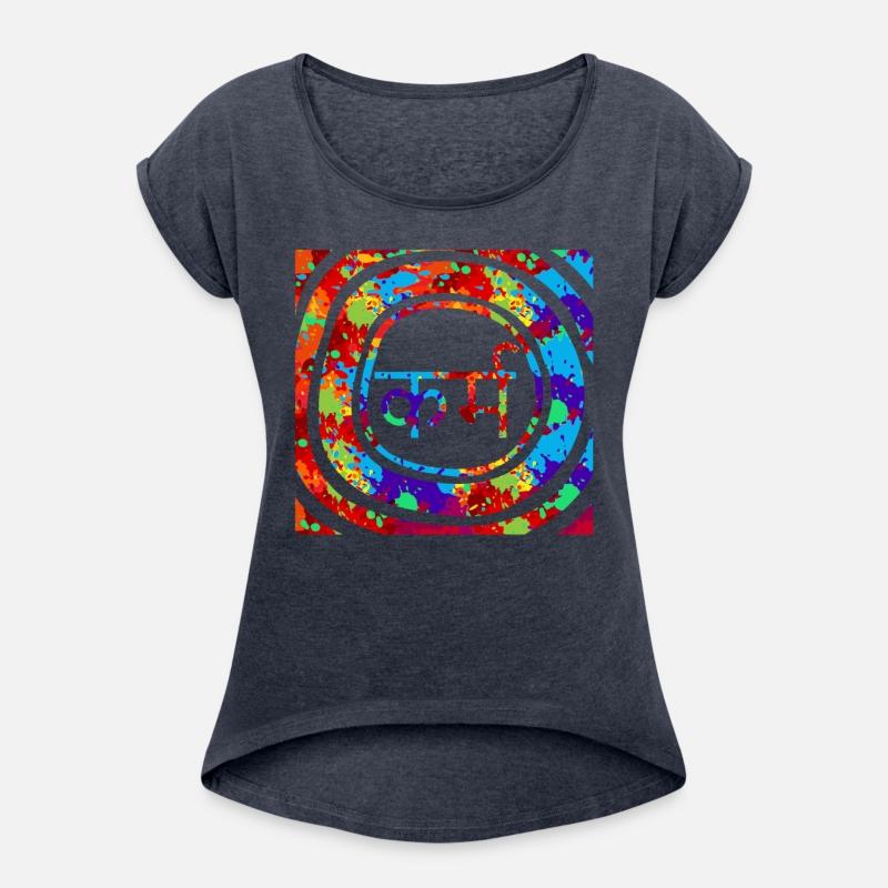 Karma Shirt, Karma In Hindi Tee, Sanskrit Karma