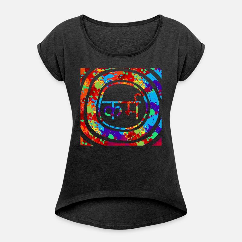 Karma Shirt, Karma In Hindi Tee, Sanskrit Karma