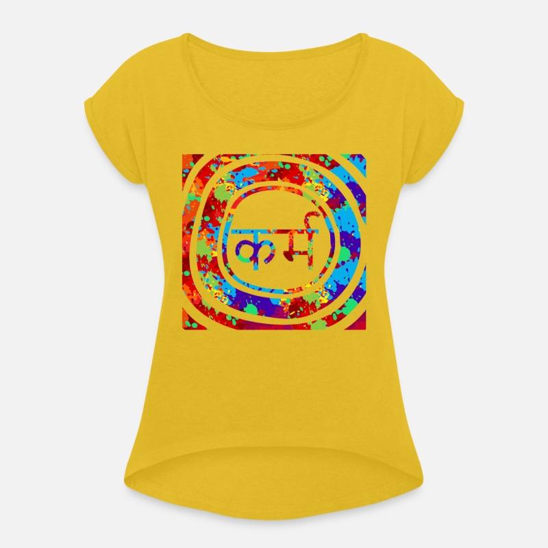 Karma Shirt, Karma In Hindi Tee, Sanskrit Karma