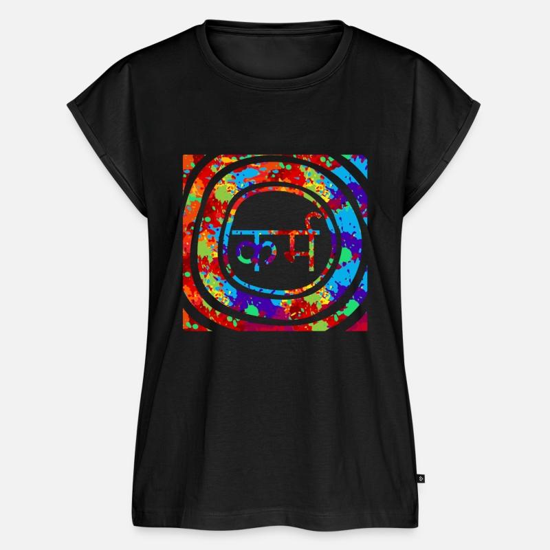 Karma Shirt, Karma In Hindi Tee, Sanskrit Karma