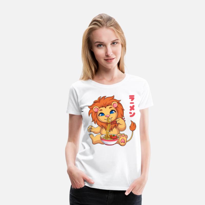 Kawaii Lion Ramen Noodles Japanese Anime Noodle So