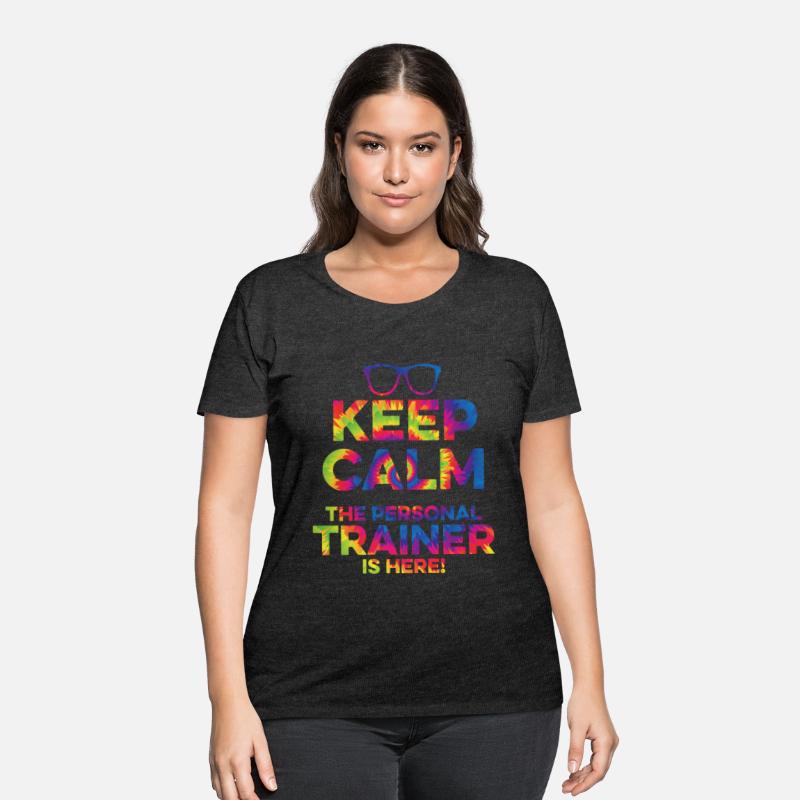 Keep Calm The Personal Trainer Tie Dye Fitness Gym