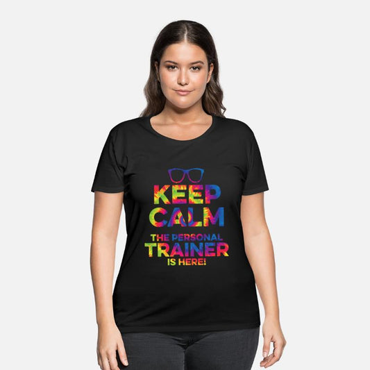 Keep Calm The Personal Trainer Tie Dye Fitness Gym