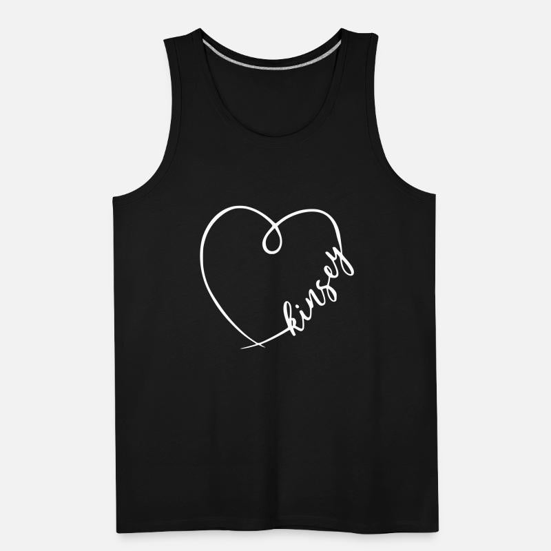 Kinsey Name Heart Calligraphy