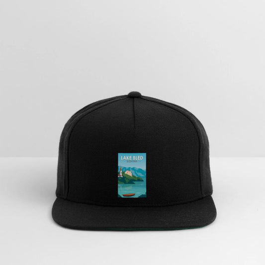 Lake Bled Slovenia Travel Retro Travel Art Vintage