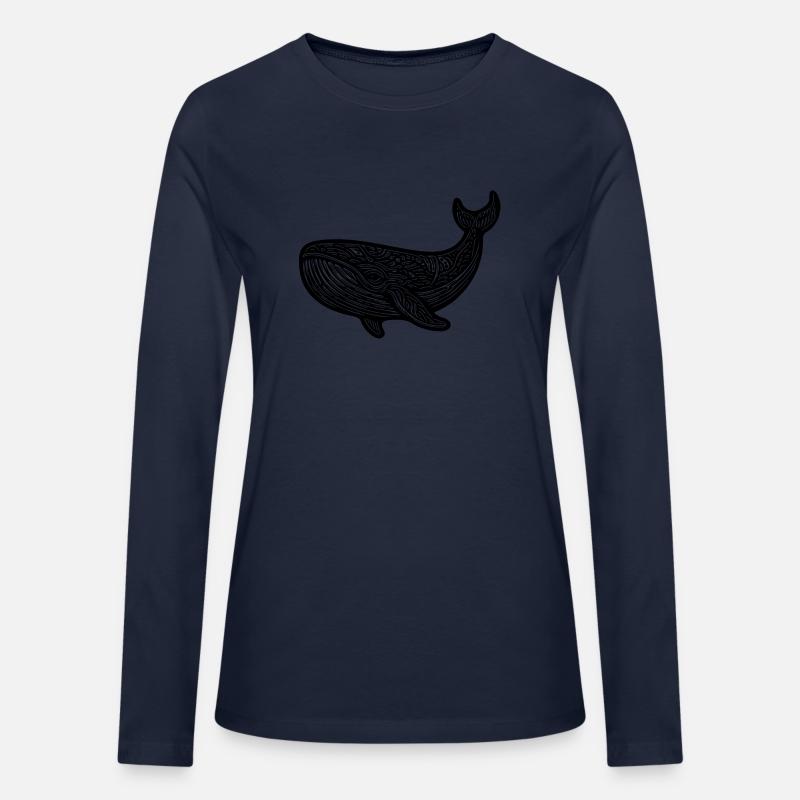 Large Swimming Whale Vintage Sea Animal