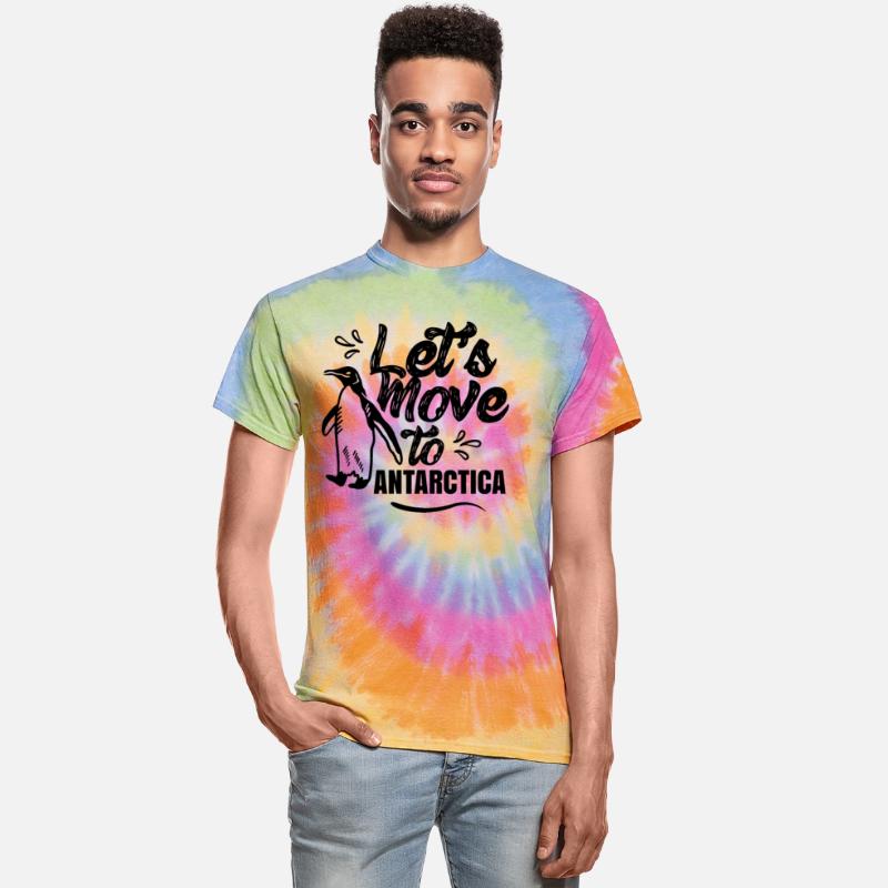 Let's Move To Antarctica South Pole Penguin Saying