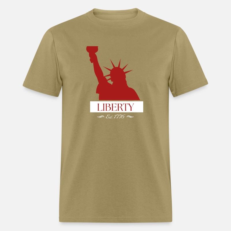 LIBERTY Est. 1776 Statue of Liberty