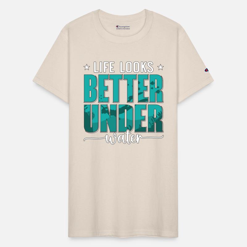 Life Looks Better Under Water Freediving Freediver