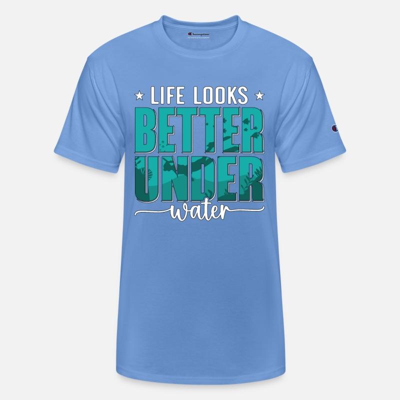 Life Looks Better Under Water Freediving Freediver