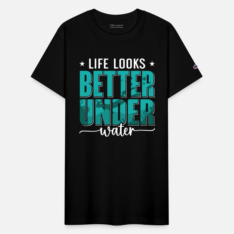 Life Looks Better Under Water Freediving Freediver