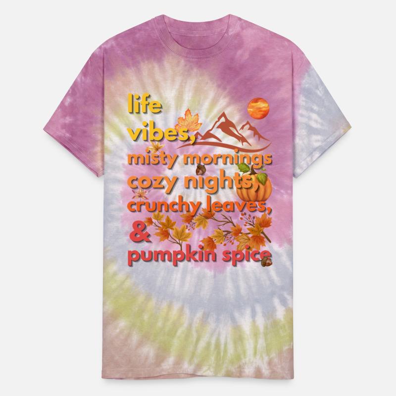life vibes misty mornings cozy nights crunchy
