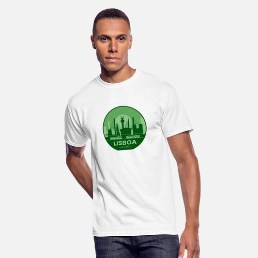Lisboa Portugal Skyline Badge