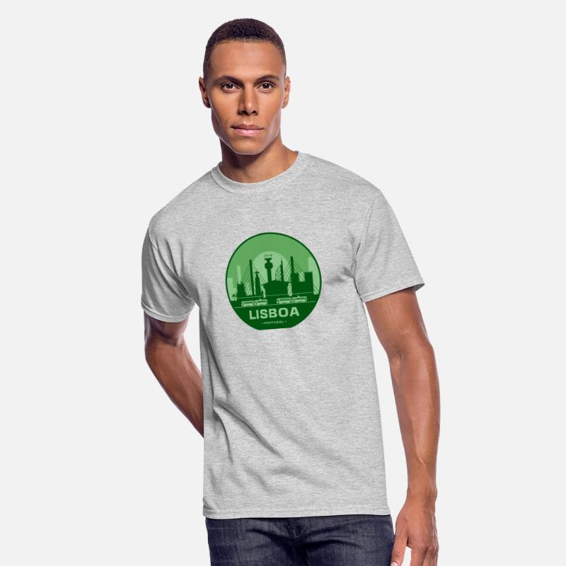Lisboa Portugal Skyline Badge