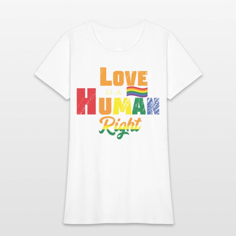 Love is Human Right LGBT Gay Pride