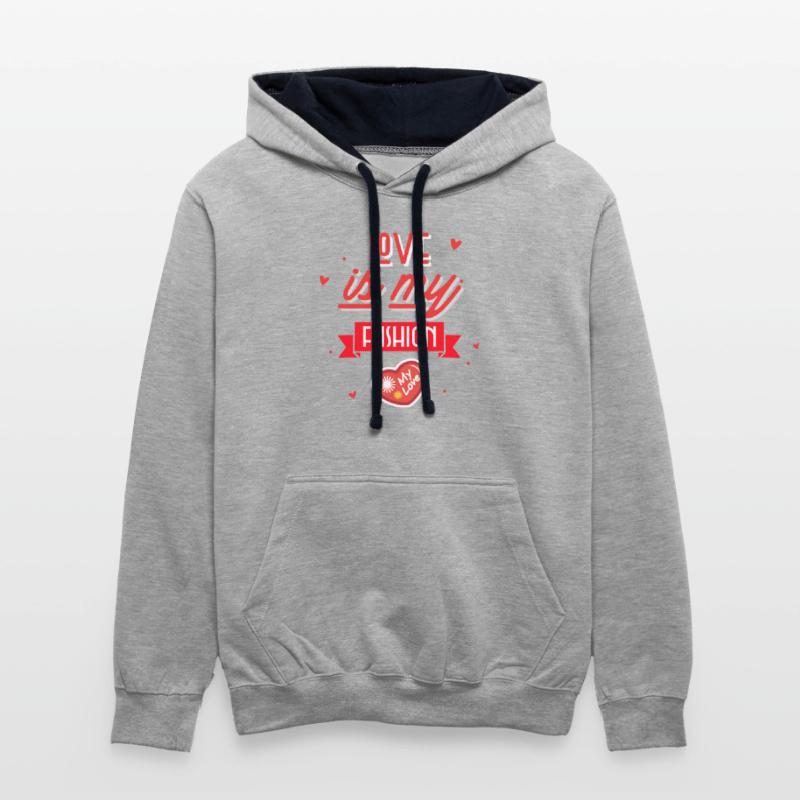 Love is my fashion is a design for valentine