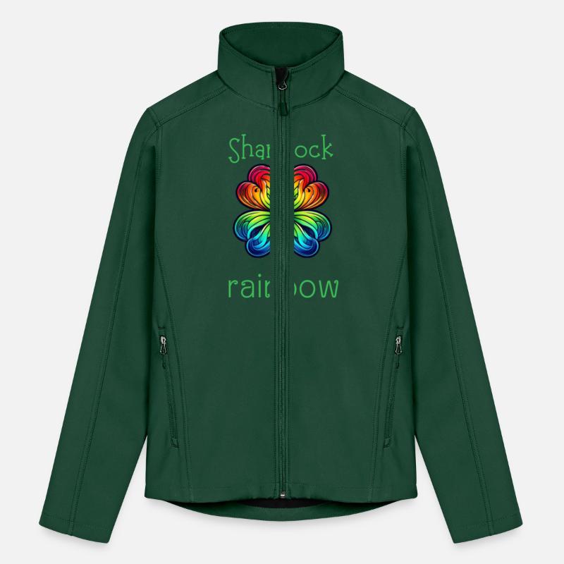 LUCKY Shamrock Rainbow