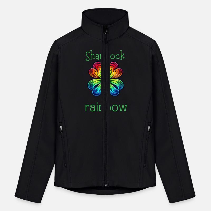 LUCKY Shamrock Rainbow