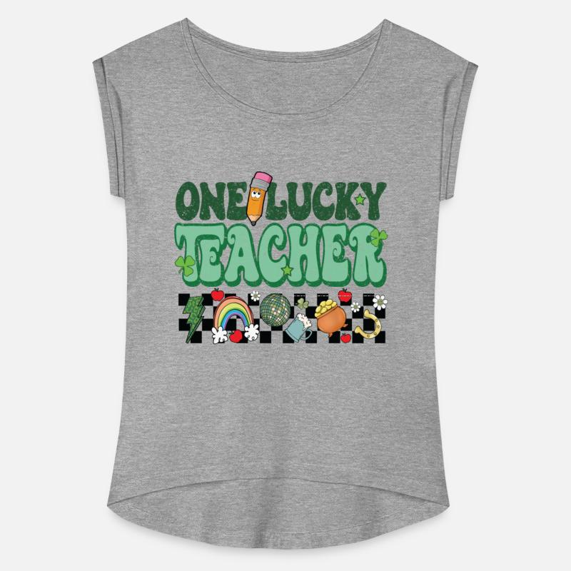 Lucky Teacher Saint Paddys St Patricks Day Vintage
