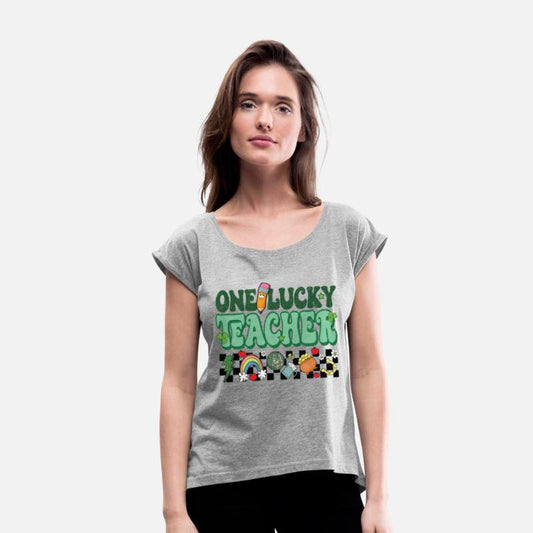 Lucky Teacher Saint Paddys St Patricks Day Vintage
