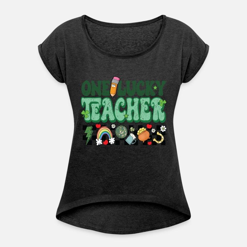 Lucky Teacher Saint Paddys St Patricks Day Vintage