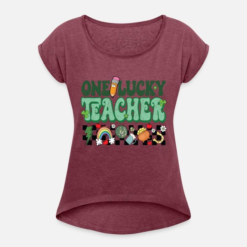 Lucky Teacher Saint Paddys St Patricks Day Vintage