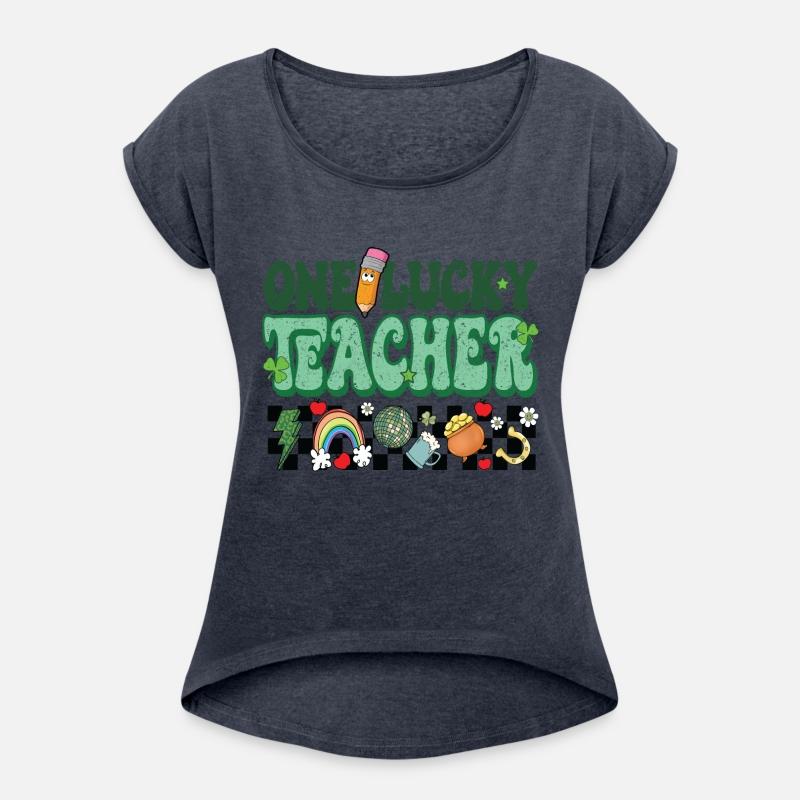 Lucky Teacher Saint Paddys St Patricks Day Vintage