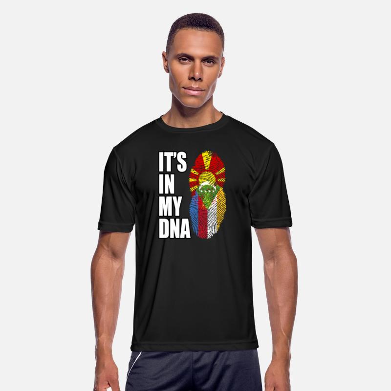 Macedonian And Comoran Mix Heritage DNA Flag