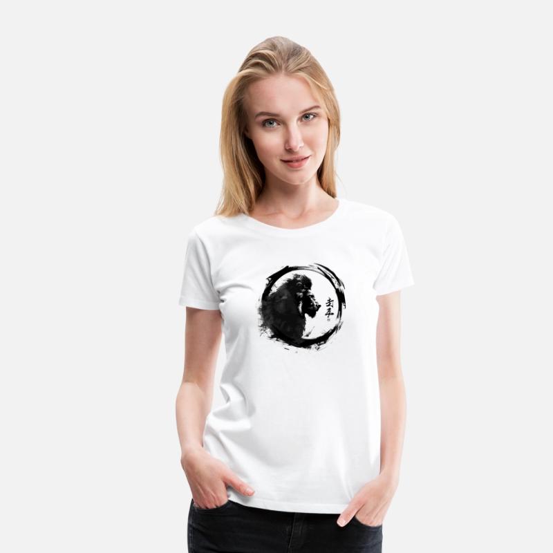 Majestic Leo Silhouette Against Circular Abstract