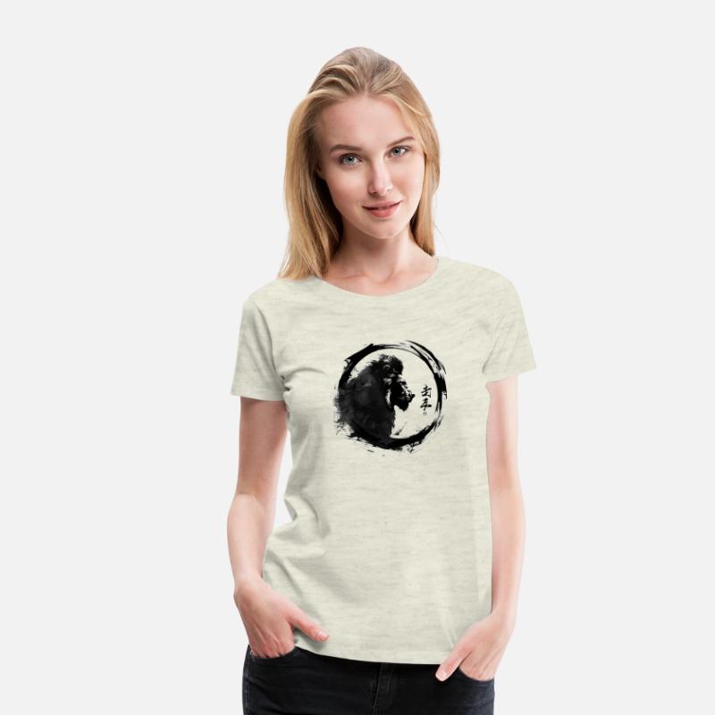 Majestic Leo Silhouette Against Circular Abstract